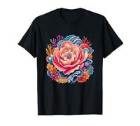 Fleur de Corail sous l'eau - Récif de Perles - Jardin Fantastique T-Shirt