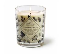 FLEUR DE COTON Bougie Parfumée 200 Grammes 50 Heures, Creme
