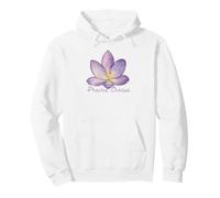 Fleur de Crocus des prairies Sweat à Capuche