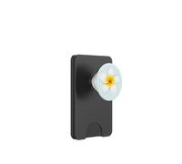 Fleur de frangipanier PopSockets PopWallet pour MagSafe