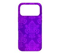 Fleur de lis de La Nouvelle-Orléans française Royal Purple Coque pour iPhone 17 Pro Max