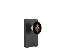 Fleur De Lis Emblème Héraldique Art PopSockets PopWallet pour MagSafe