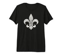 Fleur de Lis, France, Mardi Gras, Cajun, Fleur T-Shirt Haut de Gamme