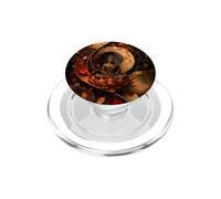 Fleur de Lotus Bouddha d'automne - Feuilles d'automne - Bouddhisme Bouddhiste PopSockets PopGrip pour MagSafe