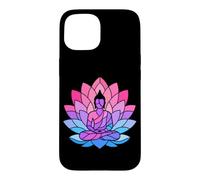 Fleur de Lotus Bouddha Méditation Yoga Zen Spiritualité Symbole Coque pour iPhone 15