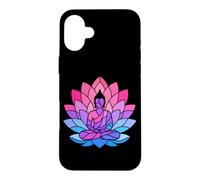Fleur de Lotus Bouddha Méditation Yoga Zen Spiritualité Symbole Coque pour iPhone 16 Plus