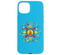 Fleur de Lotus colorée Bouddha Mandala Yoga méditation Esprit Coque pour iPhone 15 Plus