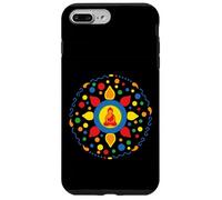 Fleur de Lotus colorée Bouddha Mandala Yoga Spirit Coque pour iPhone 7 Plus/8 Plus