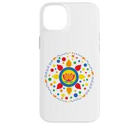 Fleur de Lotus colorée Mandala Yoga Spirit Coque pour iPhone 14 Plus