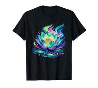 Fleur de Lotus Cosmique Méditation Énergie T-Shirt