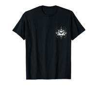 Fleur de lotus de poche Mindfulness méditation minimaliste T-Shirt