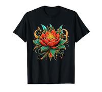 Fleur de Lotus Fantaisie Mandala Orientale T-Shirt