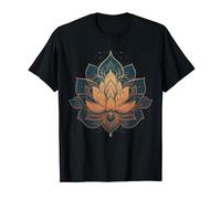 Fleur de lotus minimaliste pour homme et femme fleur de lotus T-Shirt