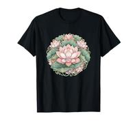 Fleur de Lotus Mystique Mandala Zen Méditation Symbole T-Shirt