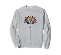 Fleur de Lotus Namaste Yoga Méditation Zen Bohème Spirituel Sweatshirt