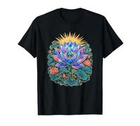 Fleur de Lotus sacrée Zen Méditation Nénuphar T-Shirt