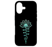 Fleur de Lotus, unalome, Yoga, méditation, Zen, Bouddhisme Coque pour iPhone 17
