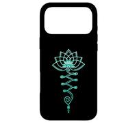 Fleur de Lotus, unalome, Yoga, méditation, Zen, Bouddhisme Coque pour iPhone 17 Pro Max