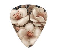 Fleur De Luxe Wzywhj Prints Lot de 12 médiators en ABS Prise en main facile pour votre basse, ukulélé, guitare acoustique ou électrique