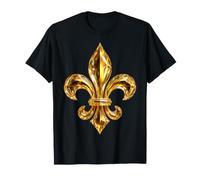Fleur de lys héraldique Emblème Art T-Shirt