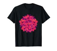 Fleur de lys Rose, Mandala, Motif Floral Tropical T-Shirt