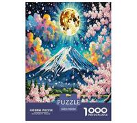 Fleur de pêche Puzzle 1000 Pièces Educa Jouet en Bois Jeu D'Intelligence Décoration Intérieure Jeu Éducatif Challenge Toy Adultes Et Enfants À Partir De 14 Ans 70x50cm/1000pcs