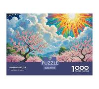 Fleur de pêche- Puzzle The Art of Colour : Natural Wonders - 1000 Pièces, Série Pleine De Couleurs, Pièces Parfaitement Assorties, pour Adultes Et Enfants À Partir De 12 Ans 70x50cm/1000pcs