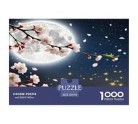 Fleur de pêcher Puzzle 1000 Pièces Educa Jouet en Bois Divertissement Créatif De l'art De La Décoration Jeu ÉduChatif Challenge Toy pour Adultes Et Enfants À Partir De 12 Ans 70x50cm/1000pcs