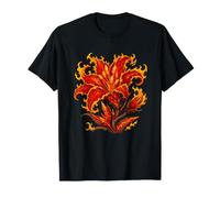 Fleur de phénix flamboyante - Lys Fantaisie T-Shirt