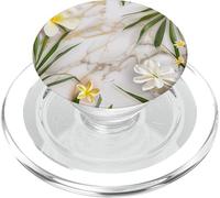 Fleur de Plumeria PopSockets PopGrip pour MagSafe