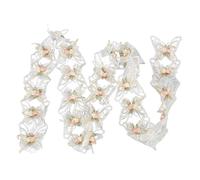 Fleur de Rose Brodé Dentelle Ruban Élégant Organza Décoratif Ruban pour De Mariage Floral Vêtements 6.5cm Large 1 Rouleau