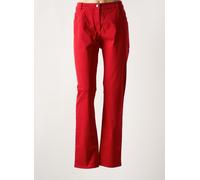 fleur de sel jeans femme de couleur rouge 46