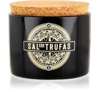 Fleur de sel portugaise aux truffes - 150 g - Mélange de sel de mer gastronomique du Portugal - Sel naturel de finition à l'arôme de truffe noire
