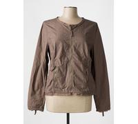fleur de sel vestes femme de couleur marron
