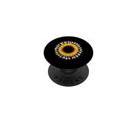 Fleur de Tournesol Jaune tie-Dye Groovy Hippie rétro bohème PopSockets PopGrip Adhésif