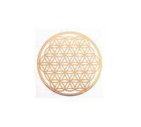 Fleur de vie - Autocollant en métal 1 sur une feuille 7cm
