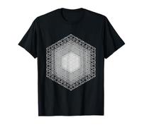 Fleur de vie fractale, géométrie sacrée T-Shirt