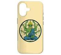 Fleur De Vie Méditation Extra-Terrestre Zen Buddha Alien Coque pour iPhone 17