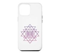 Fleur de Vie Tantra Hindou sri Yantra Coque pour iPhone 12 Pro Max