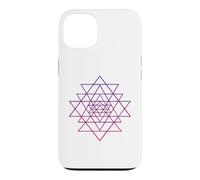 Fleur de Vie Tantra Hindou sri Yantra Coque pour iPhone 13