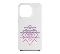 Fleur de Vie Tantra Hindou sri Yantra Coque pour iPhone 13 Pro