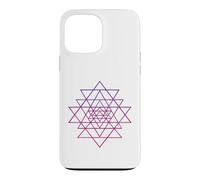 Fleur de Vie Tantra Hindou sri Yantra Coque pour iPhone 13 Pro Max