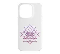 Fleur de Vie Tantra Hindou sri Yantra Coque pour iPhone 14 Pro