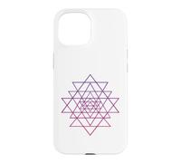Fleur de Vie Tantra Hindou sri Yantra Coque pour iPhone 15