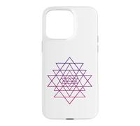 Fleur de Vie Tantra Hindou sri Yantra Coque pour iPhone 15 Pro Max