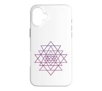 Fleur de Vie Tantra Hindou sri Yantra Coque pour iPhone 16 Plus