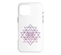 Fleur de Vie Tantra Hindou sri Yantra Coque pour iPhone 16 Pro Max