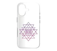 Fleur de Vie Tantra Hindou sri Yantra Coque pour iPhone 17