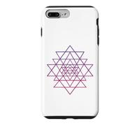 Fleur de Vie Tantra Hindou sri Yantra Coque pour iPhone 7 Plus/8 Plus
