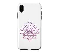 Fleur de Vie Tantra Hindou sri Yantra Coque pour iPhone XS Max